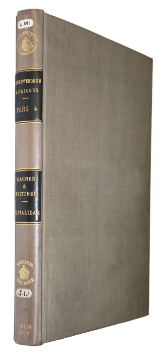 Wagner, H.; Pfitzer, R. - Lepidopterorum Catalogus. Pt 4: Hepialidae