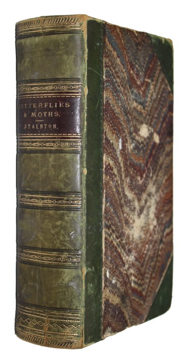 Stainton, H.T. - A Manual of British Butterflies and Moths. Vol. I+II