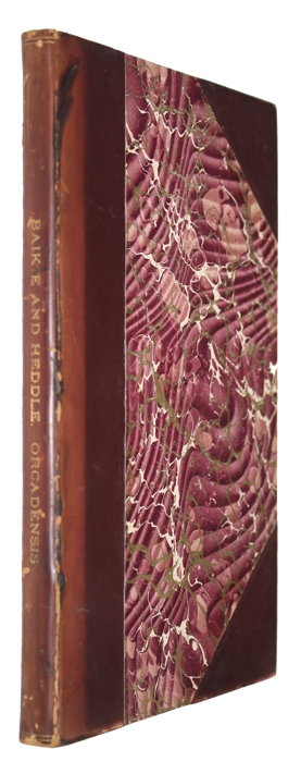 Baikie, W.B.; Heddle, Robert - Historia Naturalis Orcadensis. Zoology. Part I. Being a Catalogue of the Mammalia and Birds Hitherto observed in the Orkney Islands
