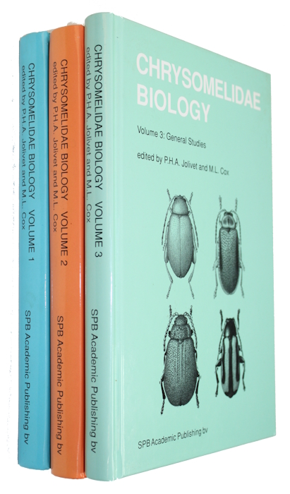 Jolivet, P.; Cox, M.L. (Eds) - Chrysomelidae Biology: 1: The Classification, Phylogeny and Genetics; 2: Ecological Studies; 3: General Studies