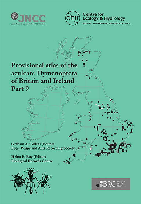 Collins, G.A.; Roy, H.E. (Eds) - Provisional Atlas of Aculeate Hymenoptera of Britain and Ireland. Part 9