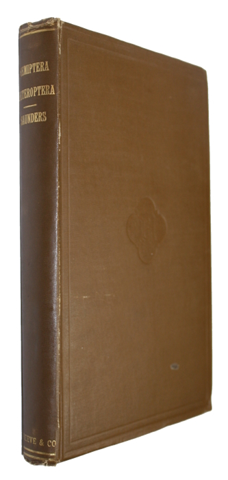 Saunders, E. - The Hemiptera Heteroptera of the British Islands: A descriptive account of the Families, Genera and Species indigenous to Great Britain and Ireland