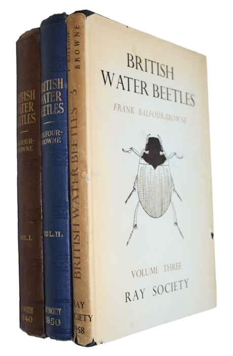 Balfour-Browne, F. - British Water Beetles. Vol. I-III