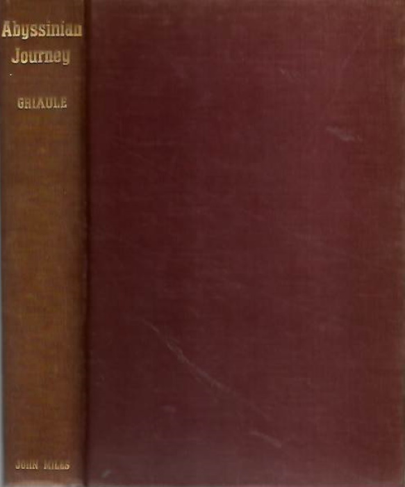 Griaule, M. - Abyssinian Journey