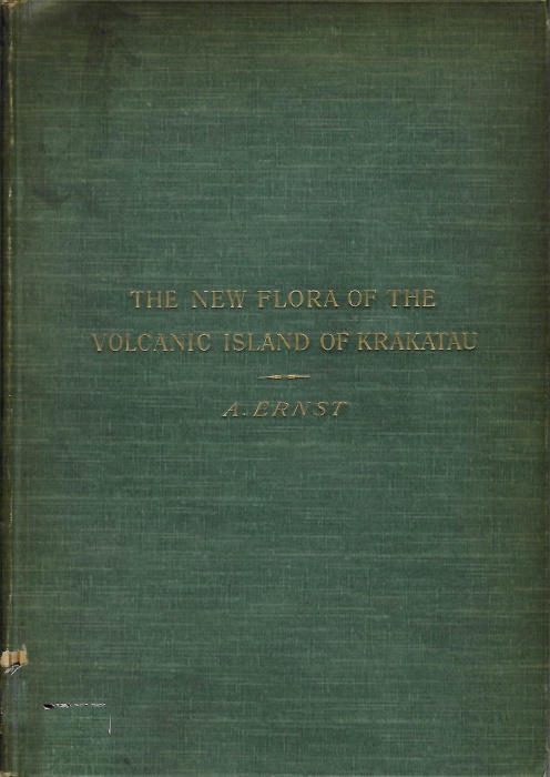 Ernst, A. - The New Flora of the Volcanic Island of Krakatau