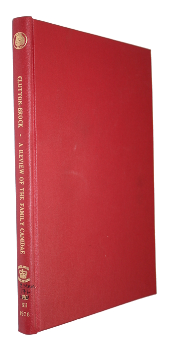 Clutton-Brock, J.; Corbet, G.B.; Hills, M. - A Review of the Family Canidae, with a Classification by numerical methods