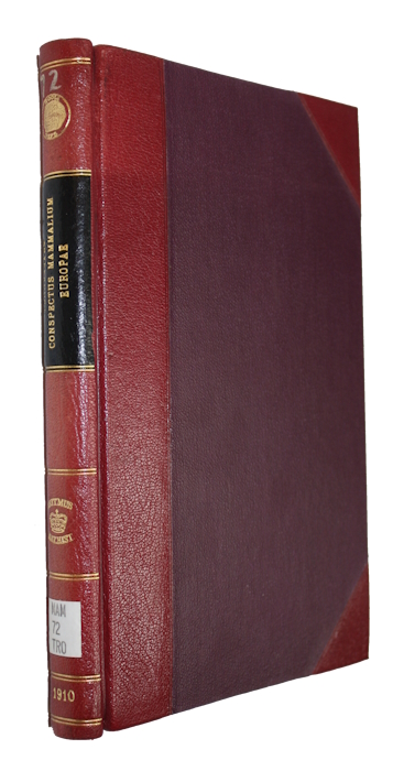 Trouessart, E.-L. - Faune de Mammifres d'Europe (Conspectus Mammalium Europae)