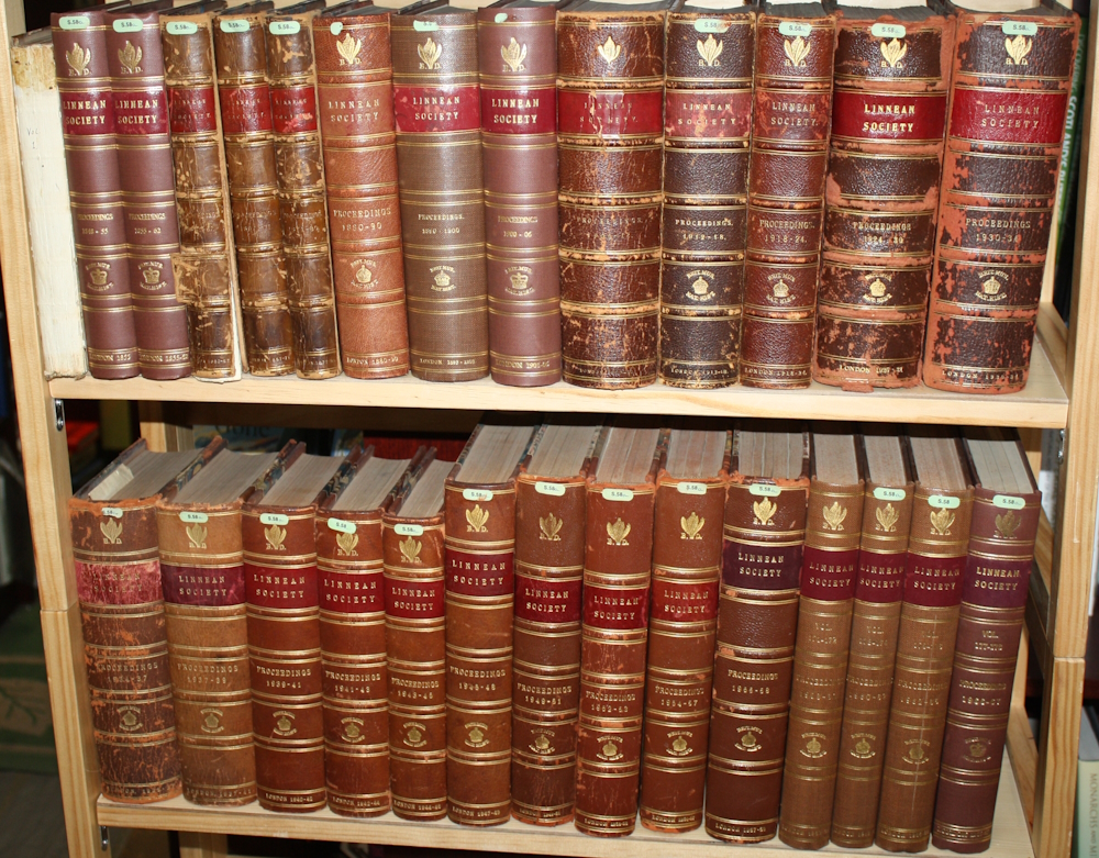  - Proceedings of the Linnean Society 1838-1967