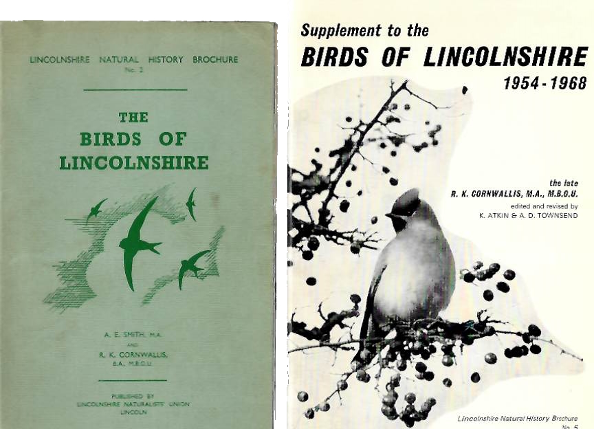 Smith, A.E.; Cornwallis, R.K. - The Birds of Lincolnshire [with] Supplement to the Birds of Lincolnshire 1954-1968