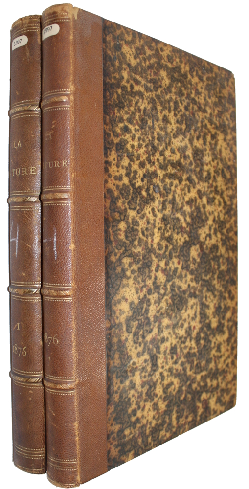 Tissandier, Gaston (Ed.) - La Nature: Revue des Sciences et de leurs Applications aux Arts et  l'Industrie. Quatrime anne 1876