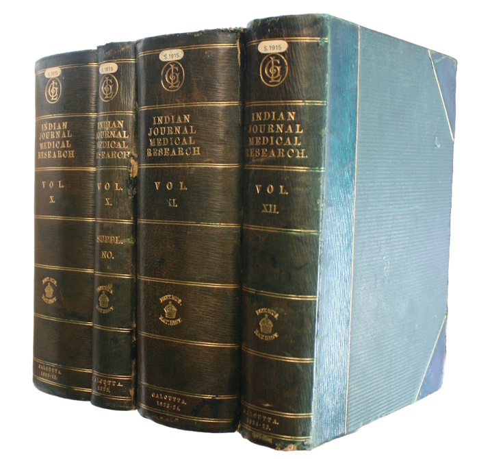 Director-General, Indian Medical Service (Ed.) - The Indian Journal of Medical Research. Vol. I (1913-1914) - Vol. XII  (1924-1925) [and] Vol. X (Supplementary No.)