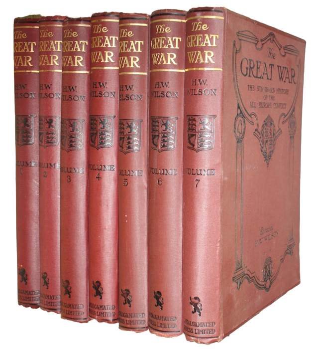 Wilson, H.W.; Hammerton, J.A. (Eds) - The Great War: The Standard History of the All-Europe Conflict. Vol. 1-7