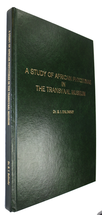 Balinsky, B.I. - A Study of African Phycitinae in Transvaal Museum