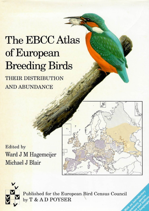 Hagemeijer, W.J.M.; Blair, M.J. - The EBCC Atlas of European Breeding Birds: Their Distribution and Abundance