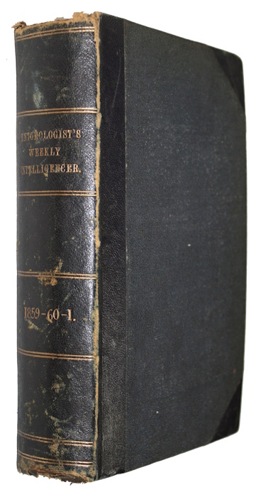 [Stainton, H.T. (Ed.)] - The Entomologist's Weekly Intelligencer Vol. VI, VII, VIII, X
