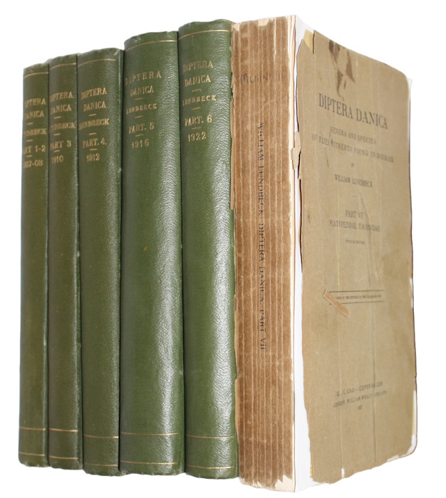 Lundbeck, W. - Diptera Danica: Genera and Species of Flies hitherto found in Denmark. Part I-VII