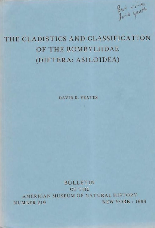 Yeates, D.K. - The Cladistics and Classification of the Bombyliidae (Diptera: Asiloidea)