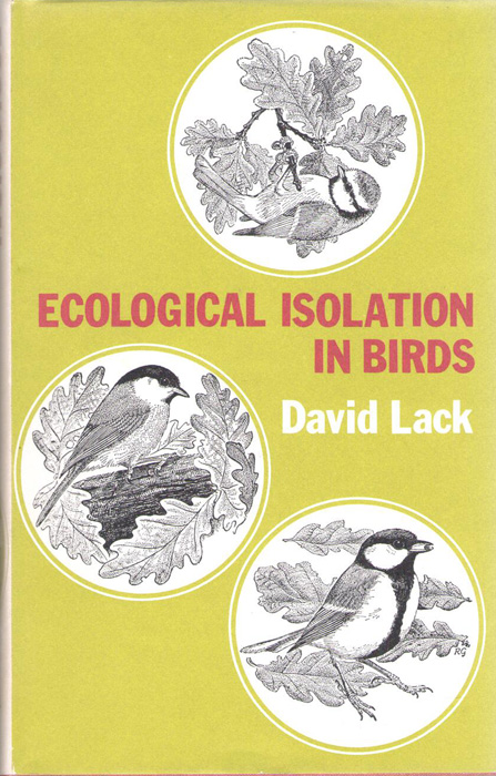 Lack, D. - Ecological Isolation in Birds