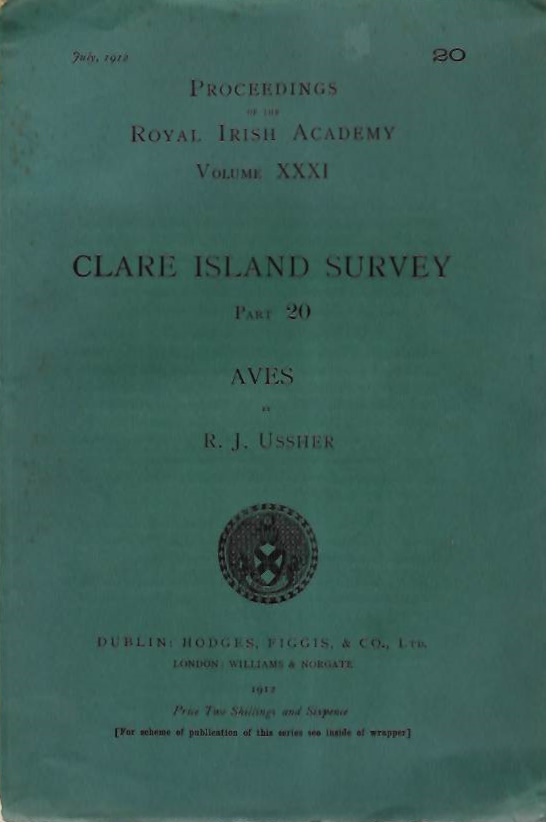 Ussher, R.J. - Clare Island Survey 20: Aves