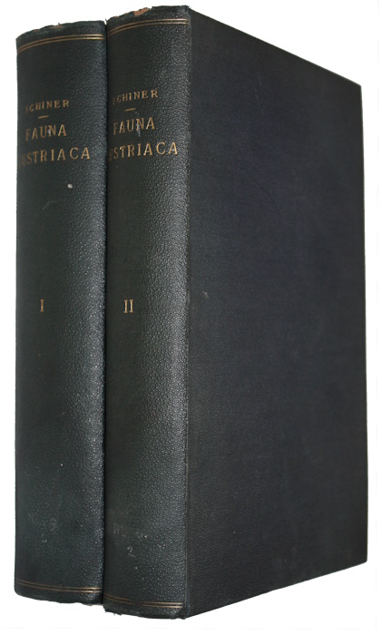 Schiner, J.R. - Fauna Austriaca. Die Fliegen (Diptera). Nach der analytischen Methode bearbeitet. I-II. Theil