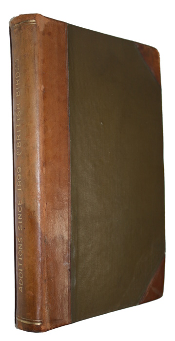 Witherby, H.F.; Ticehurst, N.F. - On the More Important Additions to Our Knowledge of British Birds Since 1899. Part I-XX