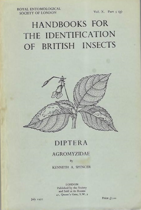 Spencer, K.A. - Diptera: Agromyzidae (Handbooks for the Identification of British Insects 10/5(g)