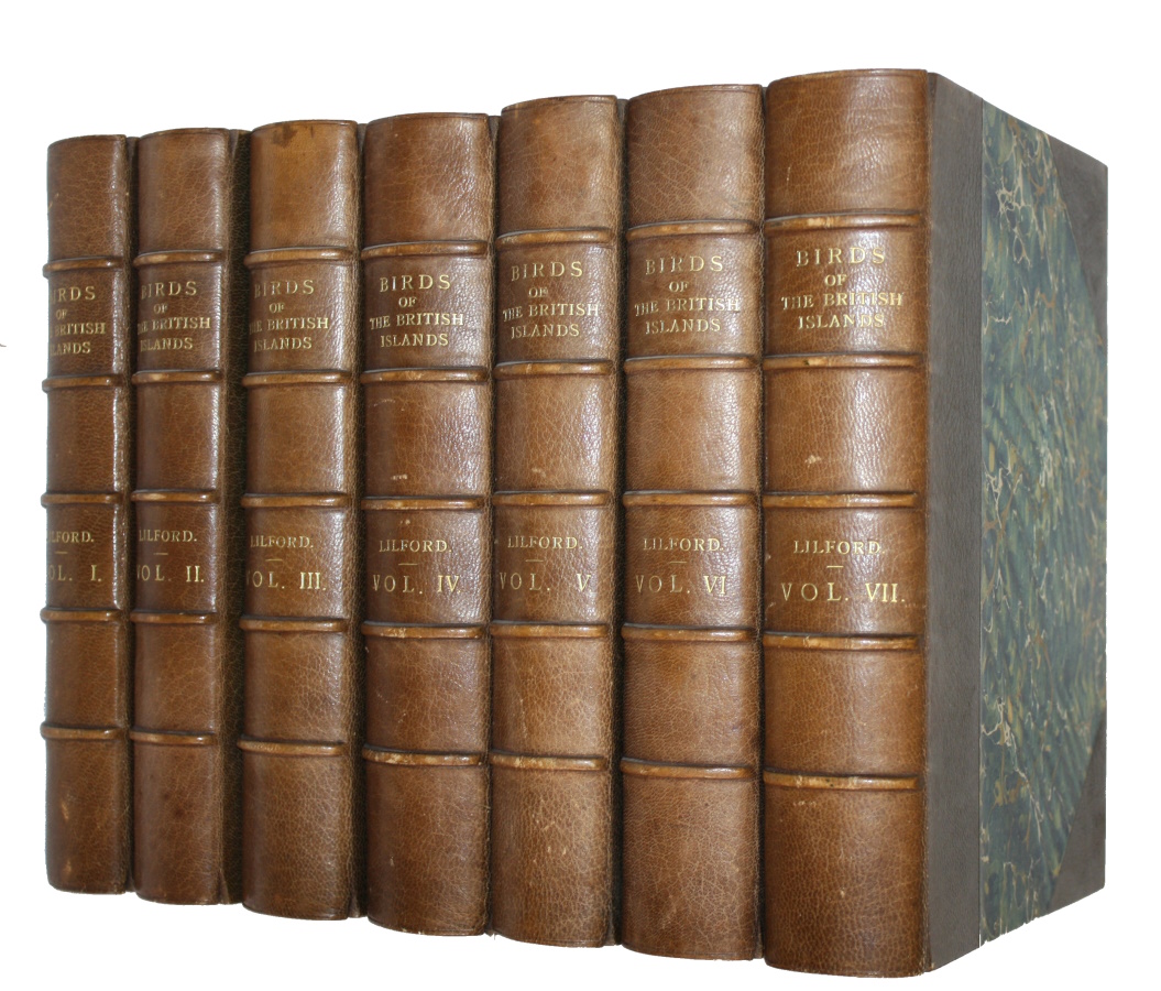 Lilford, Lord - Coloured Figures of the Birds of the British Islands. Vol. I-VII