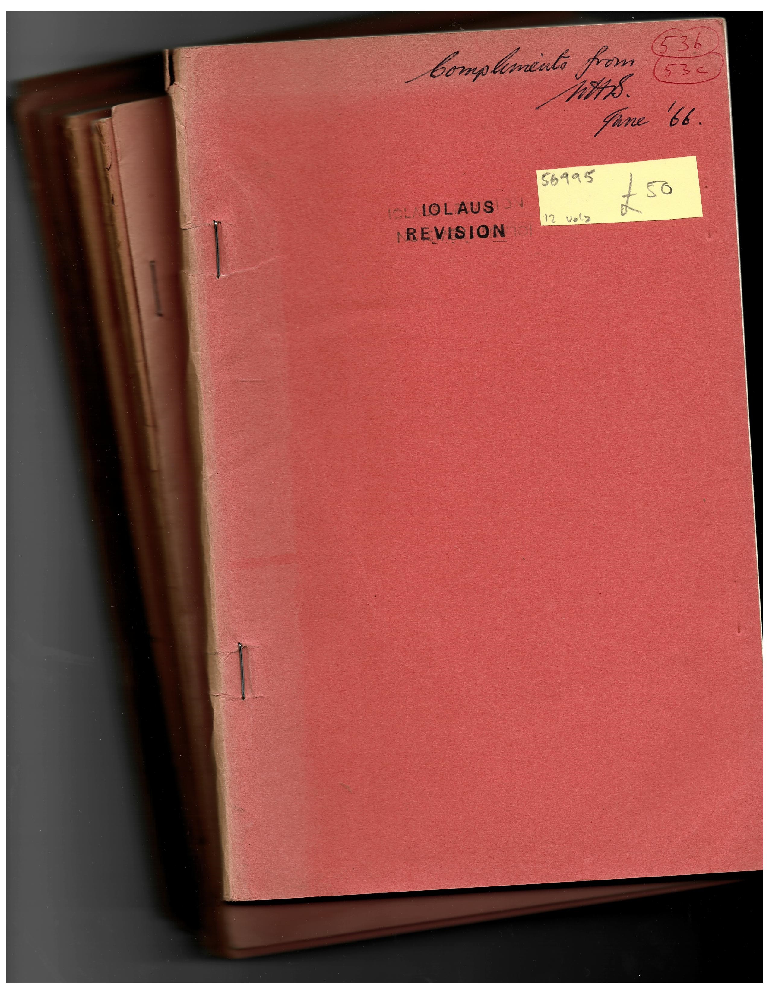 Stempffer, H. - Collection of 12 offprints on African Lycaenidae