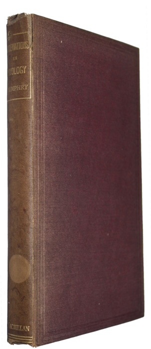 Humphry, George Murray - Observations in Myology, including the myology of Cryptobranch, Lepidosiren, dog-fish, Ceratodus and Pseudopus pallasii, with the nerves of Cryptobranch and Lepidosiren and the disposition of muscles in vertebrate animals