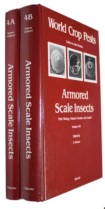 Rosen, D. (Ed.) - Armored Scale Insects: Their Biology, Natural Enemies and Control. World Crop Pests Vol. 4A-B