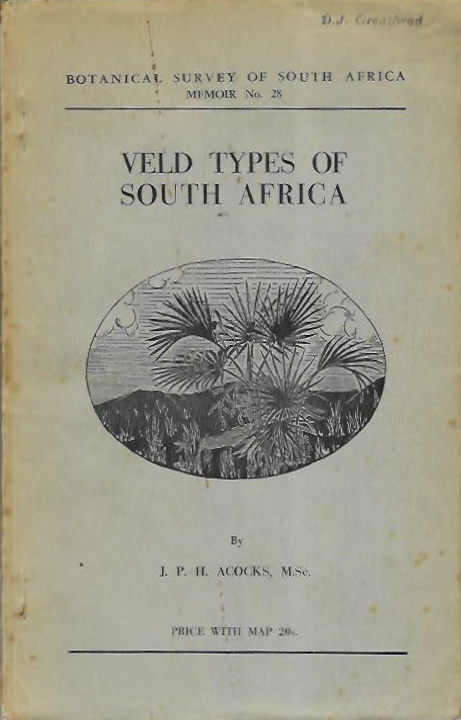 Acocks, J.P.H. - Veld Types of South Africa