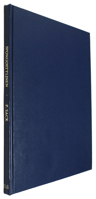 Sack, P. - Die Palaearktischen Spongostylinen
