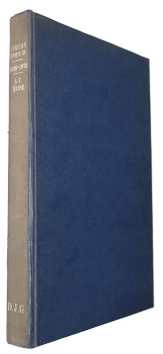 Hesse, A.J. - 15 papers on Bombyliidae (Diptera) of southern Africa
