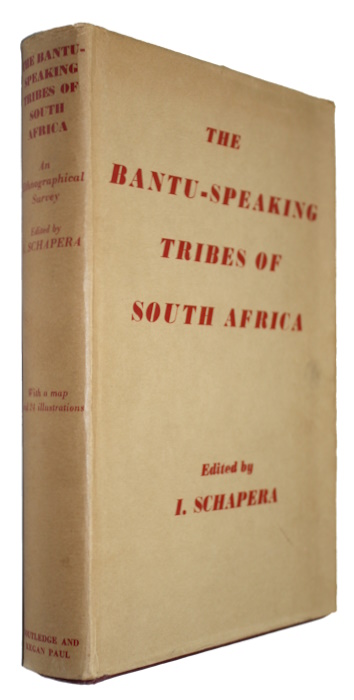 Schapera, I. - The Bantu-speaking Tribes of South Africa: An Ethnographical Survey