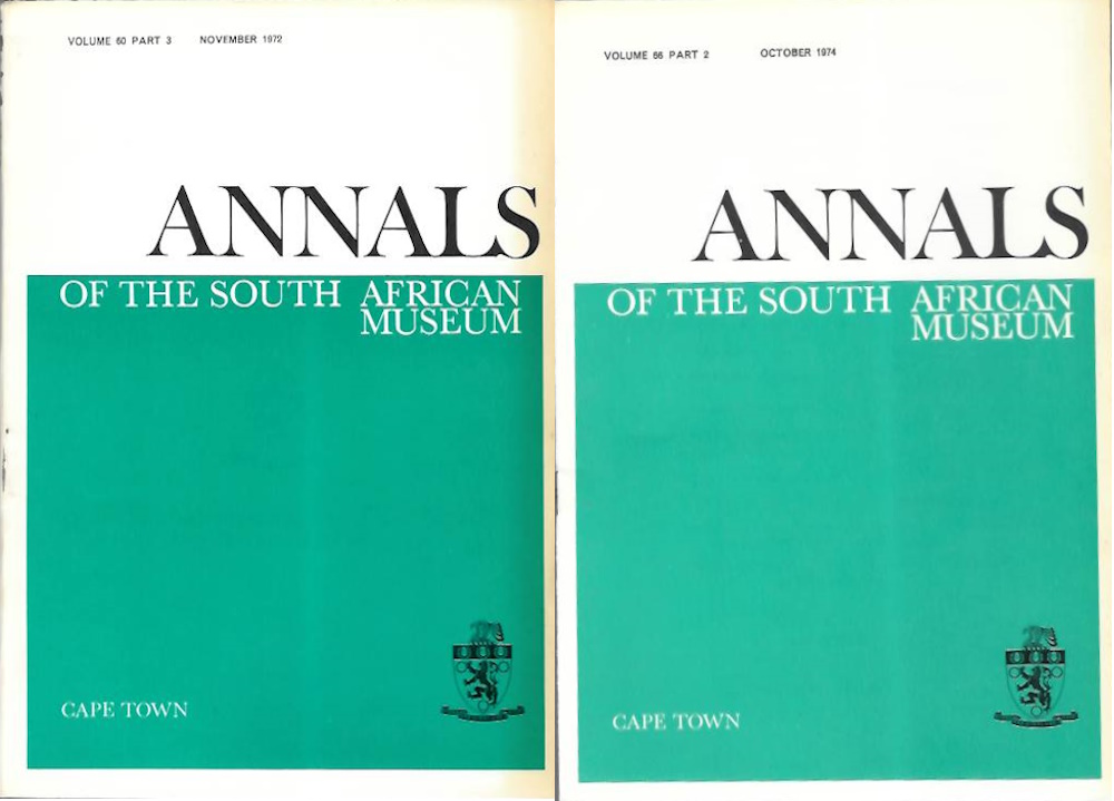 Hesse, A.J. - New Mydaidae from the Namib Desert and South-Western Africa [with] New South African Repsentative of the South West African Genus <i>Namibimydas</i> Hesse (Diptera: Mydaidae) With some ecological notes on the Habits of the species