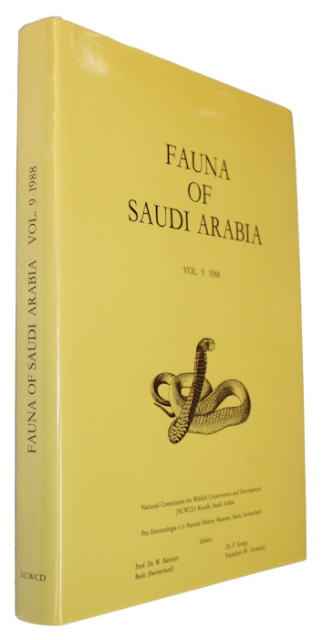 Bttiker, W.; Krupp, F. (Eds) - Fauna of Saudi Arabia. Vol. 9