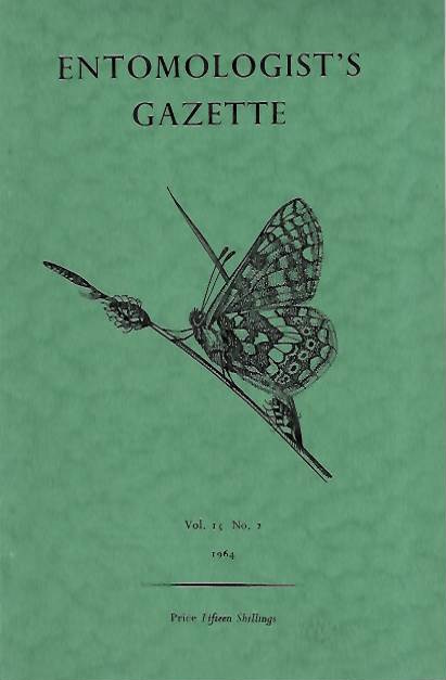  - Entomologist's Gazette. Vol. 15 (1964), Part 2