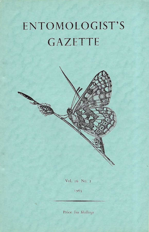  - Entomologist's Gazette. Vol. 16 (1965), Part 2