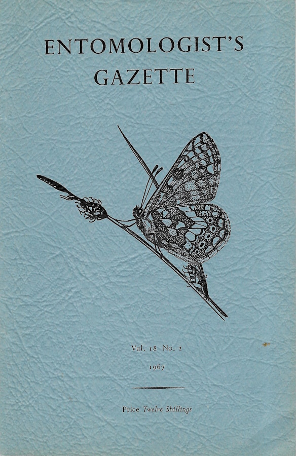  - Entomologist's Gazette. Vol. 18 (1967), Part 2