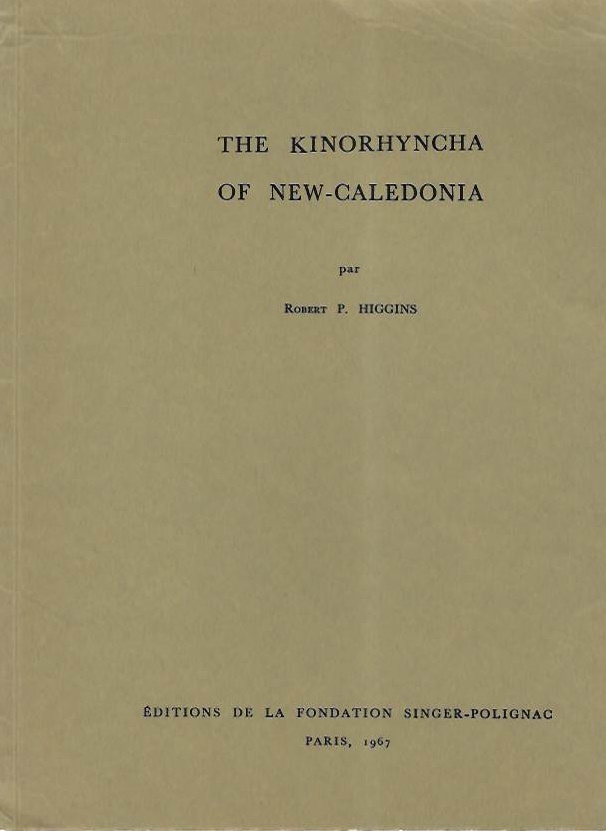Higgins, R.P. - The Kinorhyncha of New-Caledonia