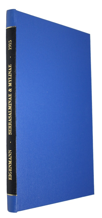 Eigenmann, C.H. - The Serrasalminae and Mylinae