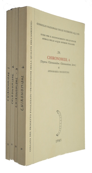 Ferrarese, U.; Rossaro, B.; Nocentini, A. - Chironomidi (Diptera: Chironomidae) Guide per il riconoscimento delle specie animali delle acque interne italiane 12, 16, 26, 29