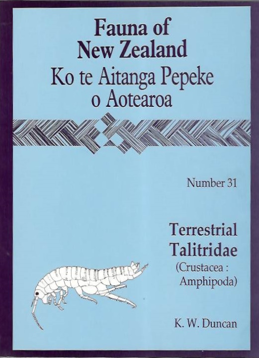 Duncan, K.W. - Terrestrial Talitridae (Crustacea: Amphipoda) Fauna of New Zealand 31