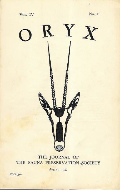 Pearsall, W.H. - Report on an Ecological Survey of the Serengeti National Park Tanganyika November and December 1956