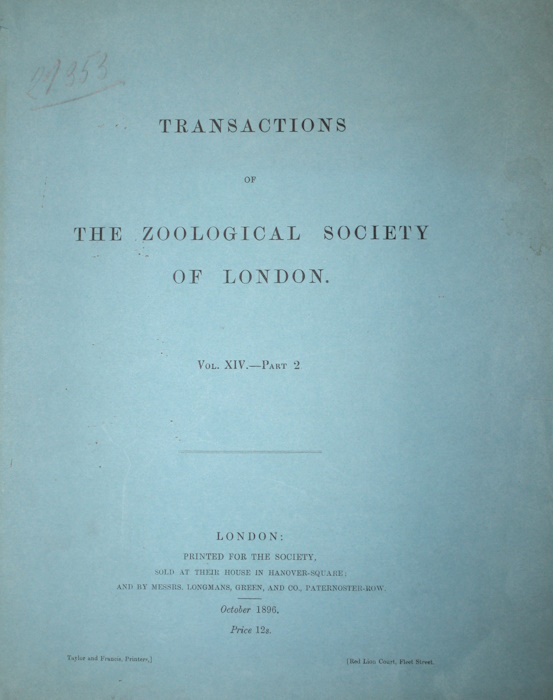 Boulenger, G.A. - On a Collection of Fishes from the Rio Paraguay