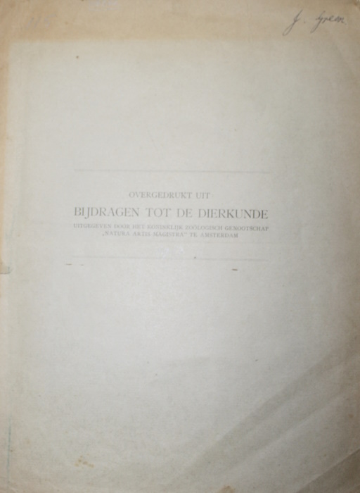 Weber, M. - Neue Beitrge zur Kenntnis der Ssswasserfische von Celebes. Ergebnisse einer Reise von E.C. Abendanon in Celebes