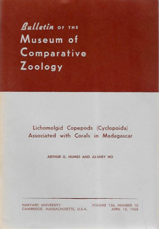 Humes, A.G. - Lichomolgid Copepods (Cyclopoida) Associated with Corals in Madagascar