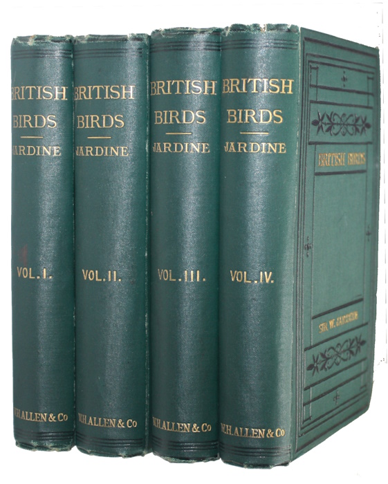 Jardine, William - Birds of Great Britain and Ireland. Vol. I-IV