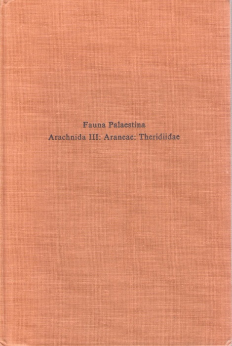 Levy, G. - Araneae: Theridiidae Fauna Palaestina Arachnida III