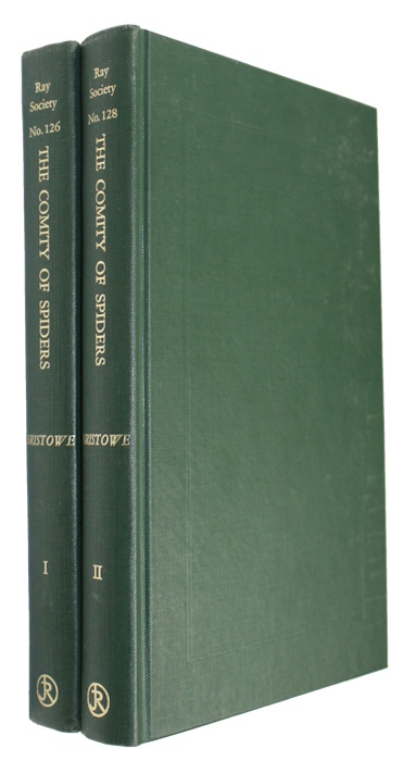 Bristowe, W.S. - The Comity of Spiders. Vol. I-II